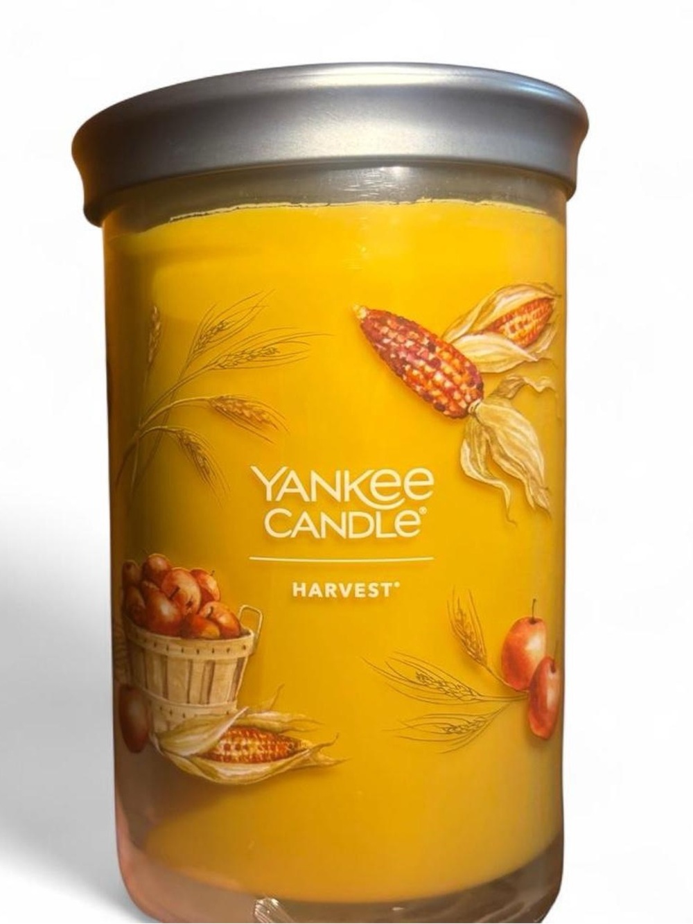 Yankee Candle Signature Large 2-Wick Candle, Harvest®, 20 oz Fall, Festive